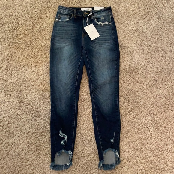 KanCan High Rise/ Ankle skinny jeans - Picture 1 of 5